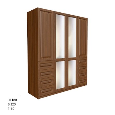 Шкаф 4 Платяной-3